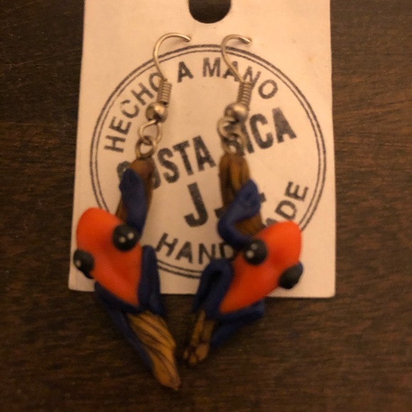 Frog earrings - Picture 2 of 2